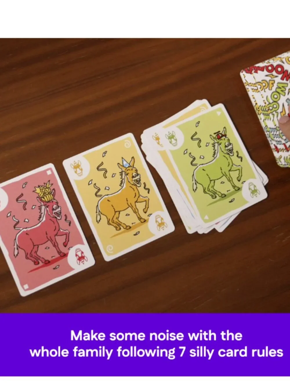 Spin Master Games Woof Woof Woof Family Matching Party Card Game